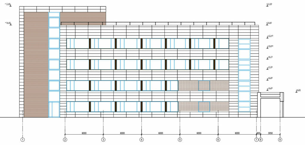 Europos pr. 39 (Europos pr. 39) - Biroju centrs - vizualizācija
