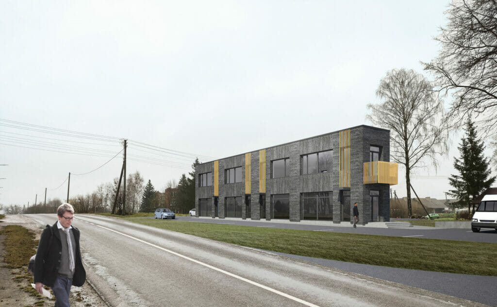 Vijūkų g. 2 (Vijūkų g. 2) - Office center - visualization