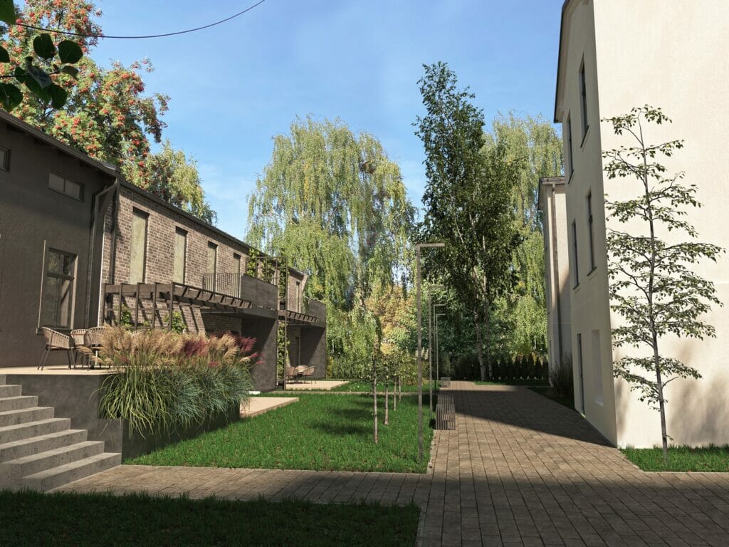 Tallinas iela 91, 93, Jāņa Asara iela 16A (Tallinas iela 91, 93, Jāņa Asara iela 16A) - Daugiabutis - vizualizacija