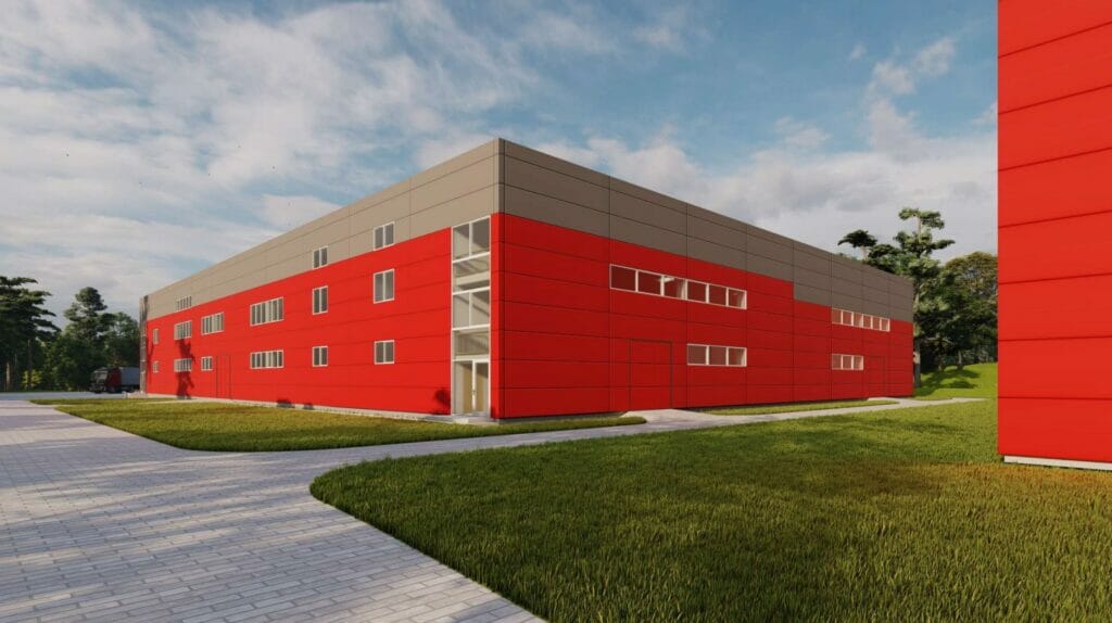 Baltosios Vokės g. 37 (Baltosios Vokės g. 37) - Warehouse / Distribution center - visualization