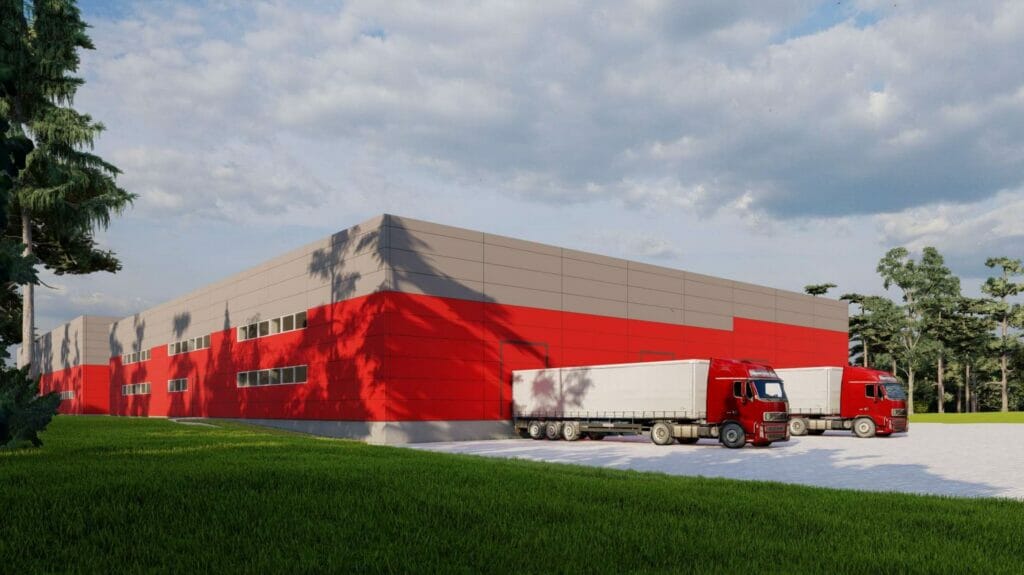 Baltosios Vokės g. 37 (Baltosios Vokės g. 37) - Warehouse / Distribution center - visualization