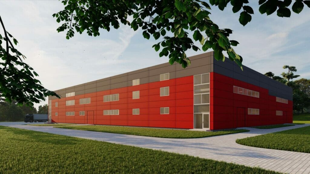 Baltosios Vokės g. 37 (Baltosios Vokės g. 37) - Warehouse / Distribution center - visualization