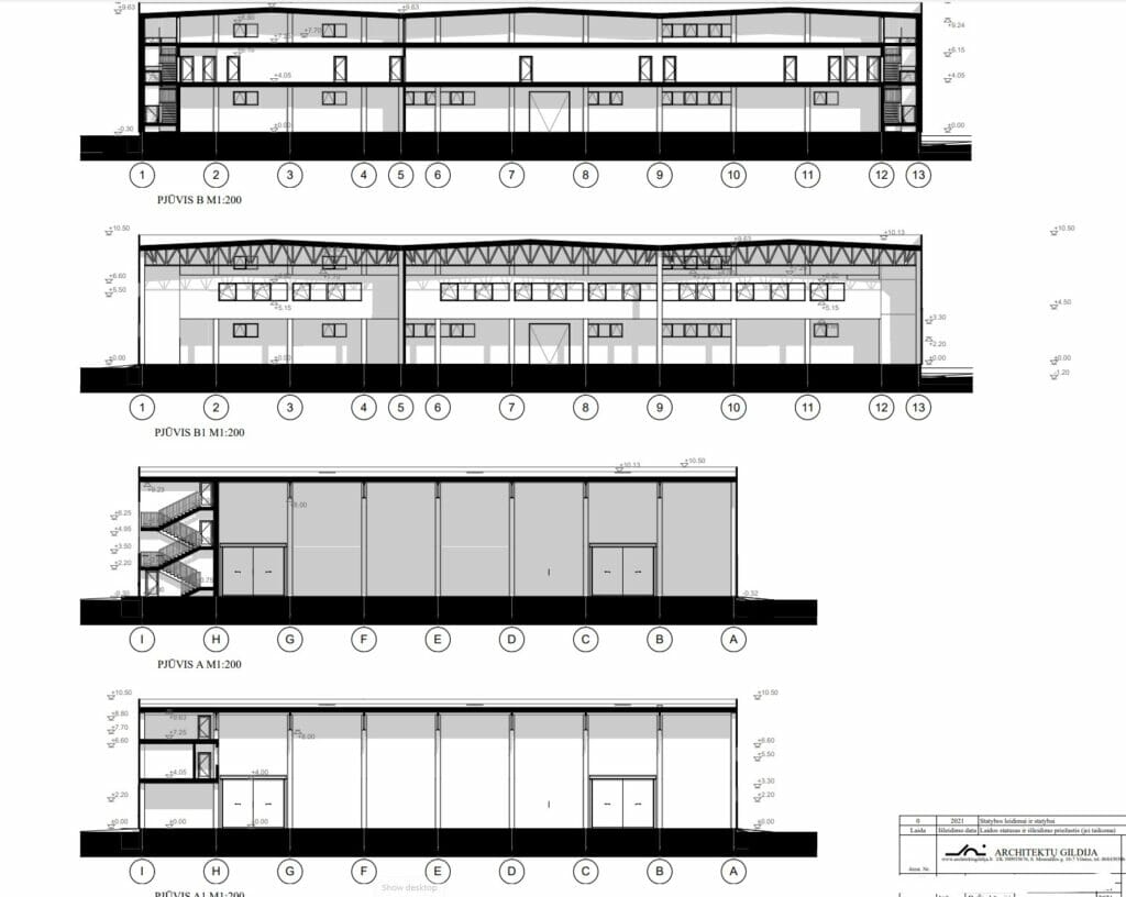 Baltosios Vokės g. 37 (Baltosios Vokės g. 37) - Warehouse / Distribution center - visualization