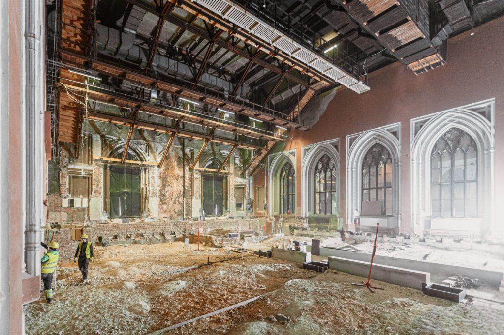 Lielās ģildes pārbūve un atjaunošana II posms (Amatu iela 6) - Cultural center - construction photos