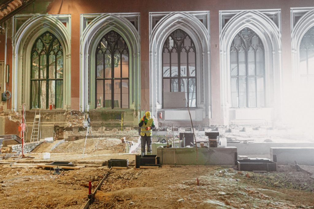 Lielās ģildes pārbūve un atjaunošana II posms (Amatu iela 6) - Cultural center - construction photos