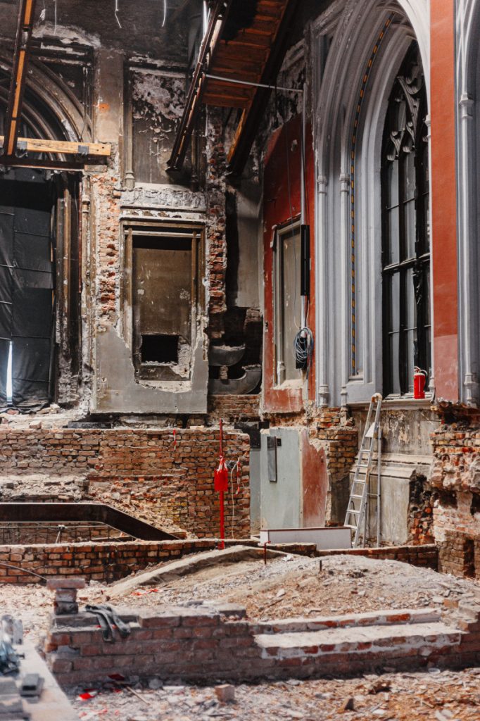 Lielās ģildes pārbūve un atjaunošana II posms (Amatu iela 6) - Cultural center - construction photos