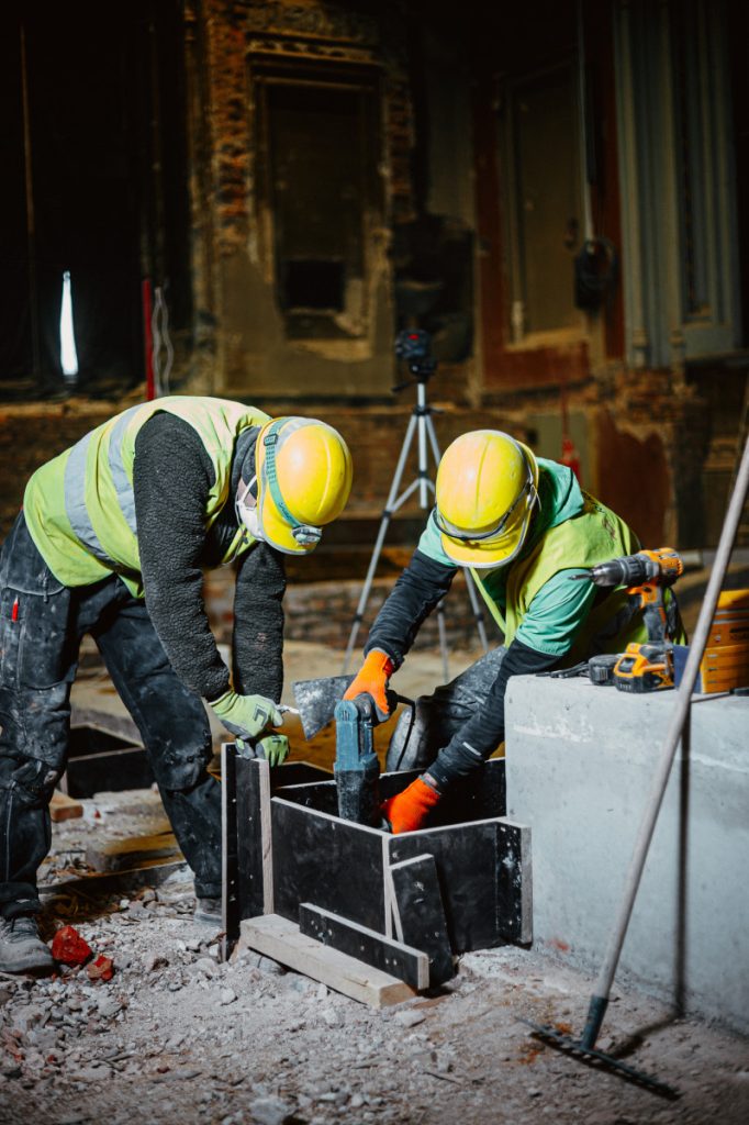 Lielās ģildes pārbūve un atjaunošana II posms (Amatu iela 6) - Cultural center - construction photos