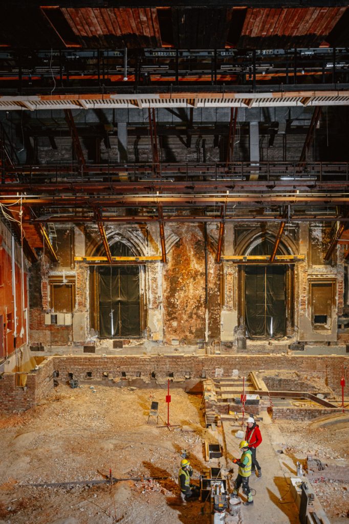 Lielās ģildes pārbūve un atjaunošana II posms (Amatu iela 6) - Cultural center - construction photos