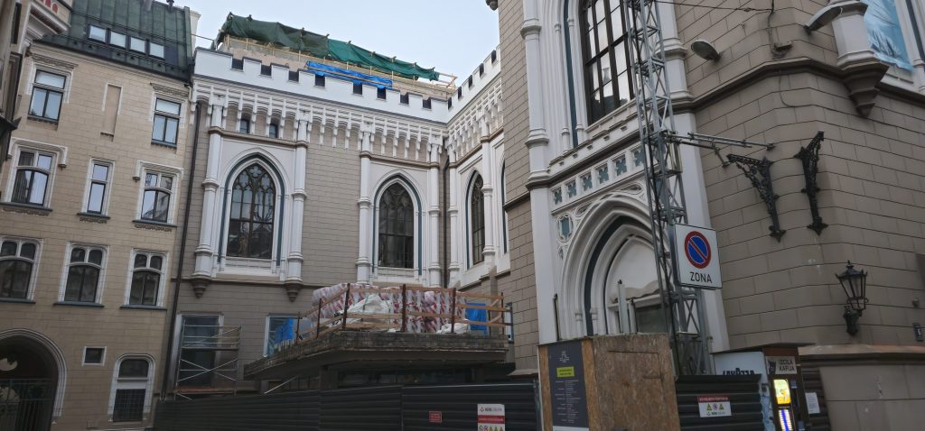 Lielās ģildes pārbūve un atjaunošana II posms (Amatu iela 6) - Cultural center - construction photos