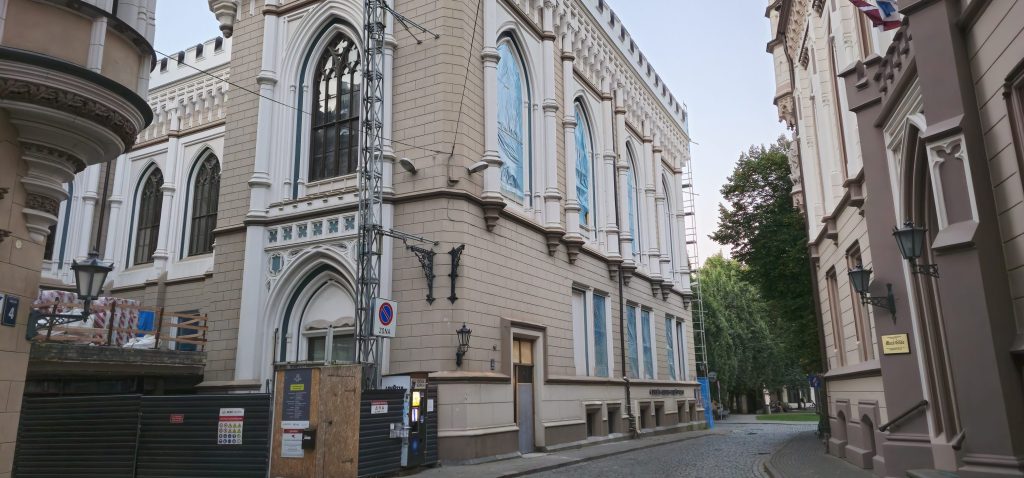 Lielās ģildes pārbūve un atjaunošana II posms (Amatu iela 6) - Cultural center - construction photos