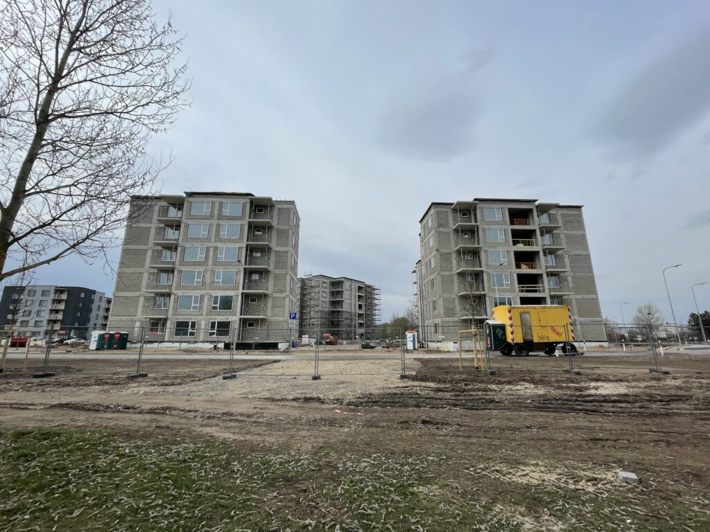 Trebū Home - 3. kārta - 3. ēka (Kupriču iela 3A) - Multi apartment - construction photos