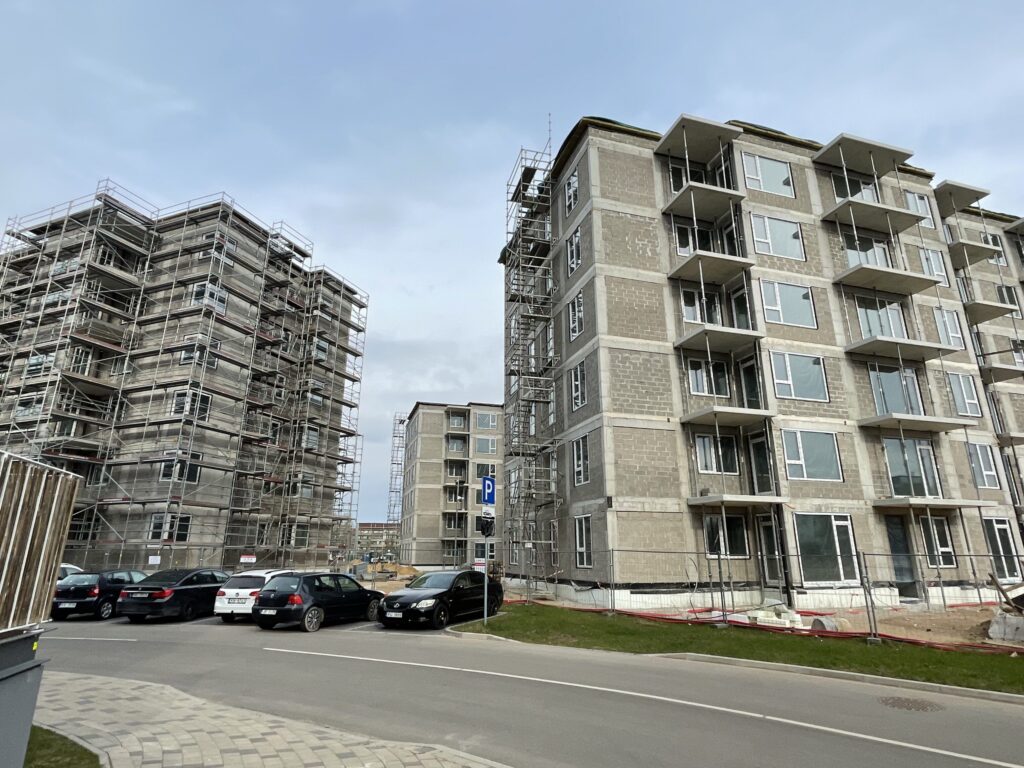 Trebū Home - 3. kārta - 3. ēka (Kupriču iela 3A) - Multi apartment - construction photos