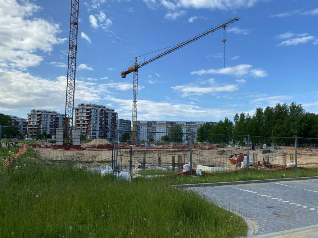 Trebū Home - 3. kārta - 3. ēka (Kupriču iela 3A) - Multi apartment - construction photos