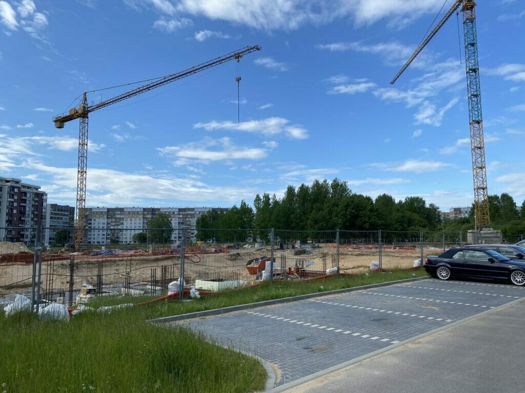 Trebū Home - 3. kārta - 3. ēka (Kupriču iela 3A) - Multi apartment - construction photos