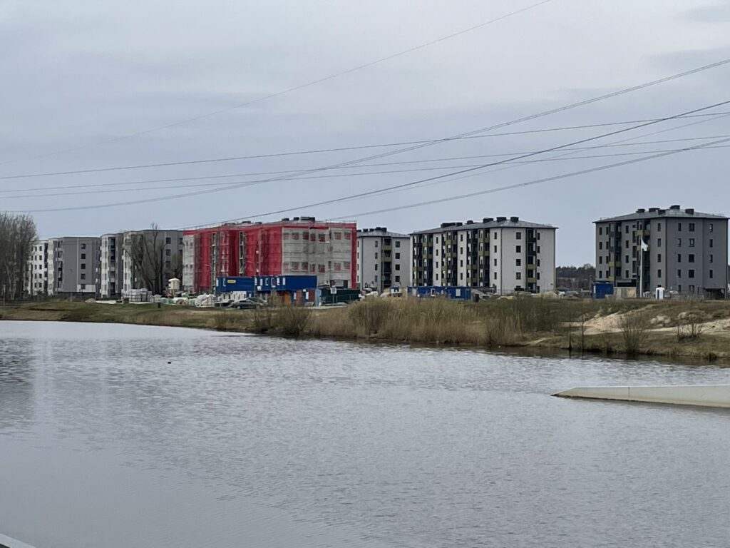 Dreilinga mājas - 2. kārta (Mazā Robežu iela 1, 2, 3, 4, 5) - Daugiabutis - statybų nuotraukos