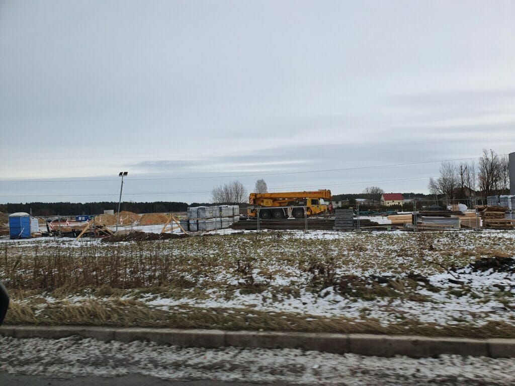 Dreilinga mājas - 2. kārta (Mazā Robežu iela 1, 2, 3, 4, 5) - Daugiabutis - statybų nuotraukos