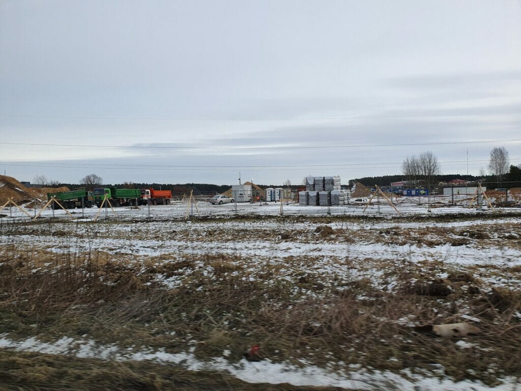 Dreilinga mājas - 2. kārta (Mazā Robežu iela 1, 2, 3, 4, 5) - Daugiabutis - statybų nuotraukos