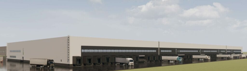 J55 logistikos centras 3 etapas (Plungės g. 4) - Warehouse / Distribution center - visualization