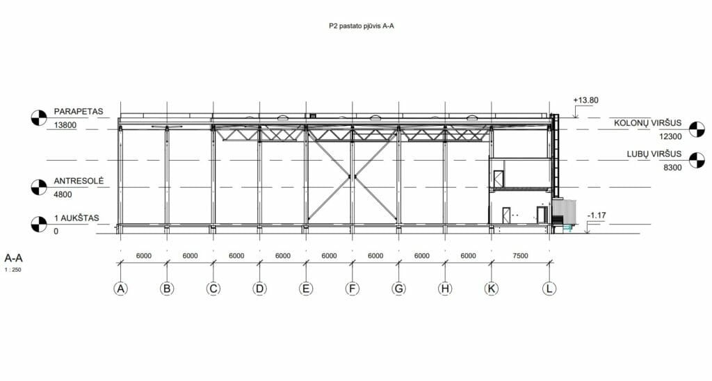 J55 logistikos centras 4 etapas (Plungės g. 4) - Noliktava / Izplatīšanas centrs - vizualizācija