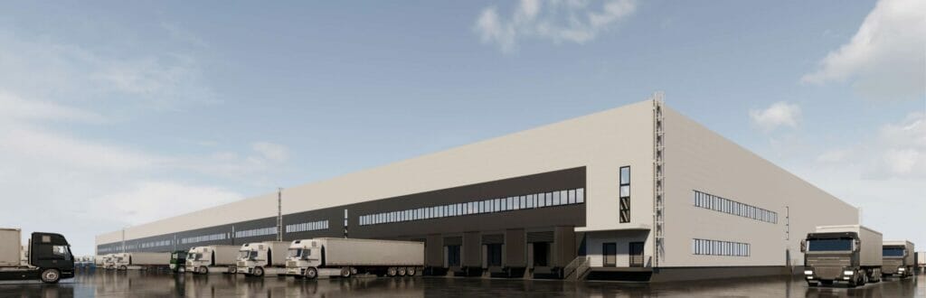 J55 logistikos centras 4 etapas (Plungės g. 4) - Noliktava / Izplatīšanas centrs - vizualizācija