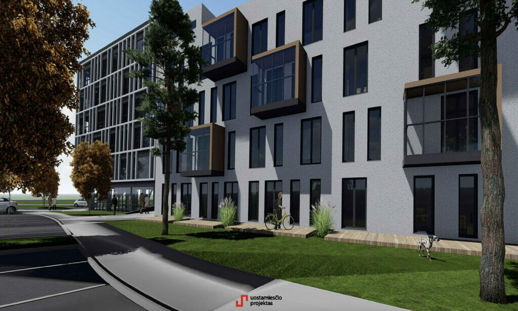 Liepų g. 95 (Liepų g. 95) - Multi apartment - visualization