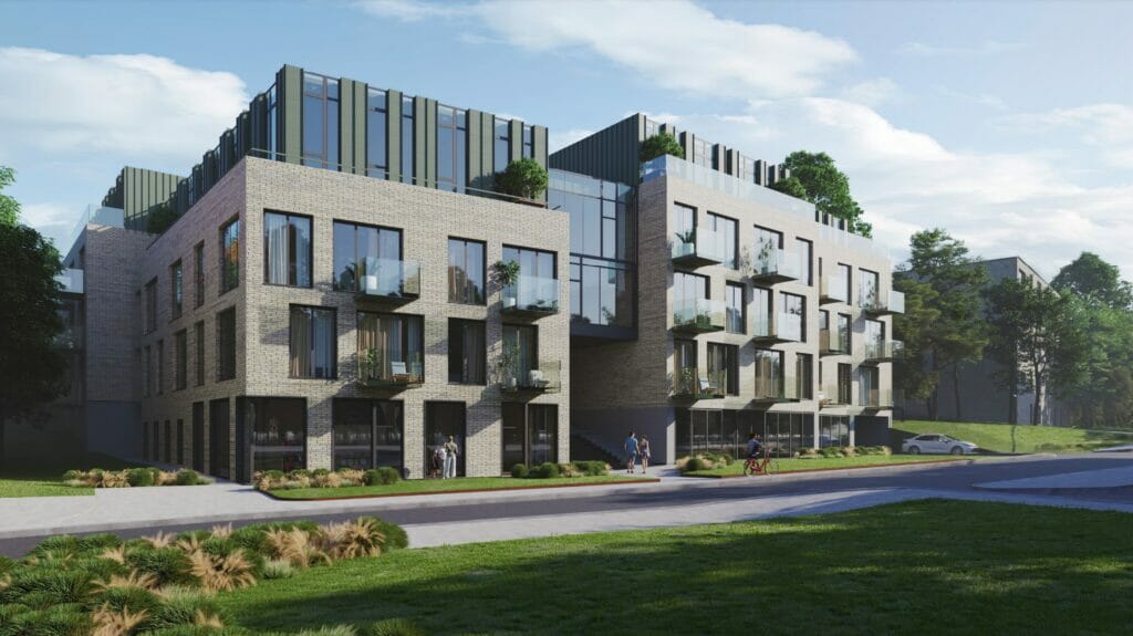 Mildos g. 4 (Mildos g. 4) - Viesnīca, Daudzdzīvokļu nams - vizualizācija