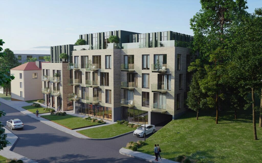 Mildos g. 4 (Mildos g. 4) - Viesnīca, Daudzdzīvokļu nams - vizualizācija