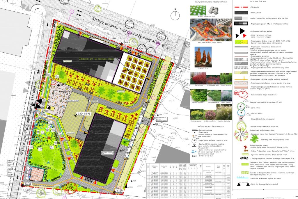 Virš šilų vakarai (Poligrafijos g. 3) - Daugiabutis - vizualizacija