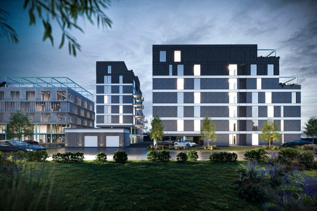 Upės apartamentai (Raudondvario pl. 107) - Multi apartment - visualization