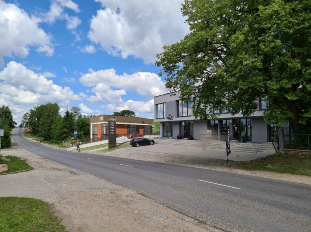 Romainių g. 98 (Romainių g. 98) - Shopping center - visualization