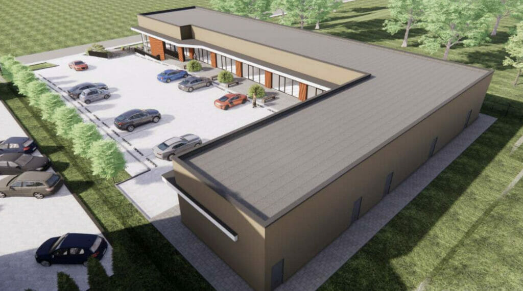 Romainių g. 98 (Romainių g. 98) - Shopping center - visualization