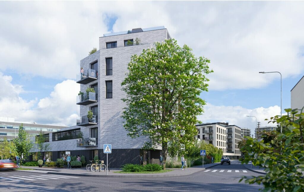 Šnipiškių terasos (Daugėliškio g. 27, 29) - Multi apartment - visualization