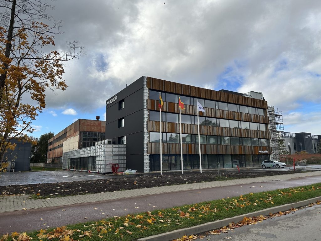 Europos pr. 39 (Europos pr. 39) - Biroju centrs - būvdarbu attēli