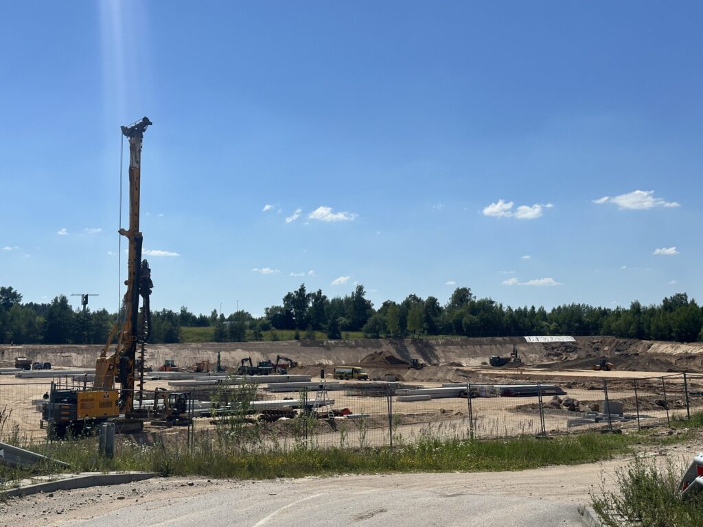 J55 logistikos centras 3 etapas (Plungės g. 4) - Warehouse / Distribution center - construction photos