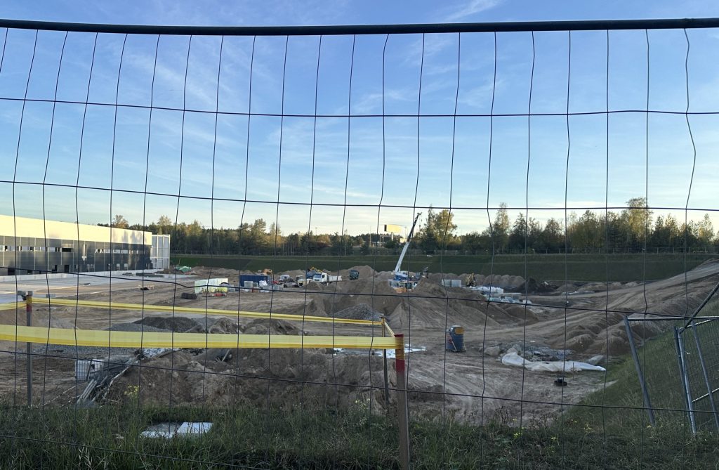 J55 logistikos centras 4 etapas (Plungės g. 4) - Noliktava / Izplatīšanas centrs - būvdarbu attēli