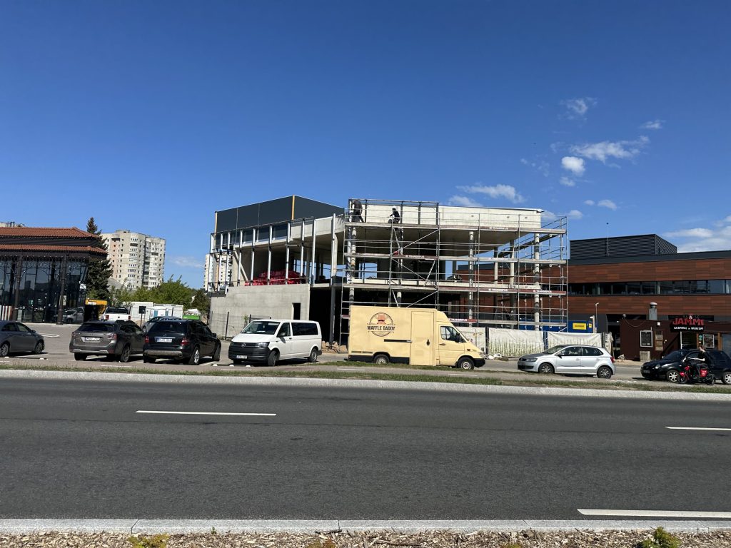 Jammi Ukmergės g. 253 (Ukmergės g. 253) - Food services - construction photos