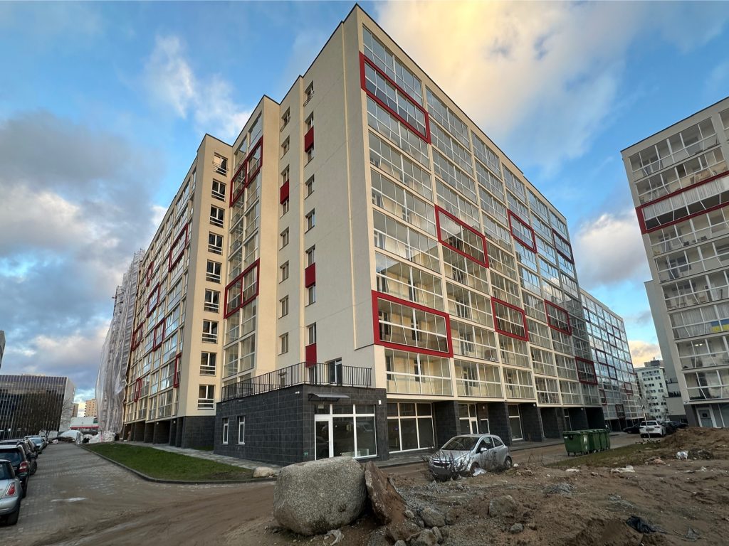 Leičių kiemas 6 etapas (Leičių g. 21) - Multi apartment - construction photos