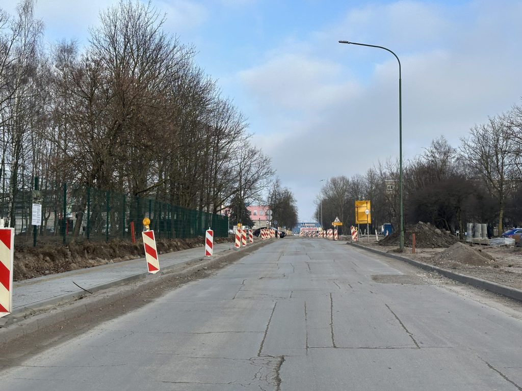 Paryžiaus Komunos g. remontas (Paryžiaus Komunos g.) - Bike path, Street - construction photos