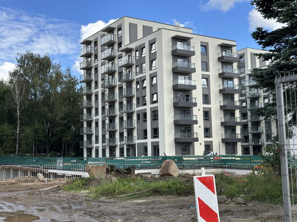 Metų laikai 2 etapas (Visorių g. 27) - Multi apartment - construction photos