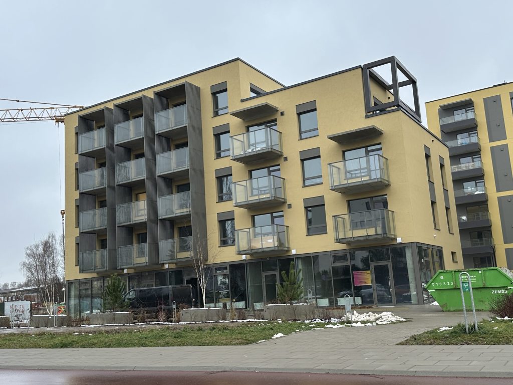 Metų laikai 2 etapas (Visorių g. 27) - Multi apartment - construction photos