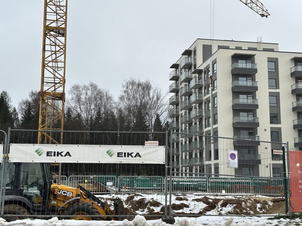 Metų laikai 3 etapas (Visorių g. 27) - Multi apartment - construction photos