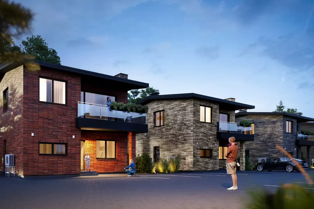 Tyrlaukis (V. Bičiūno g.) - Korterelamu - visuaalne