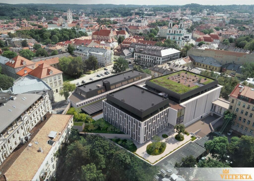 Vilniaus g. 33 / Palangos g. 4 (Vilniaus g. 33, Palangos g. 4) - Office center - visualization