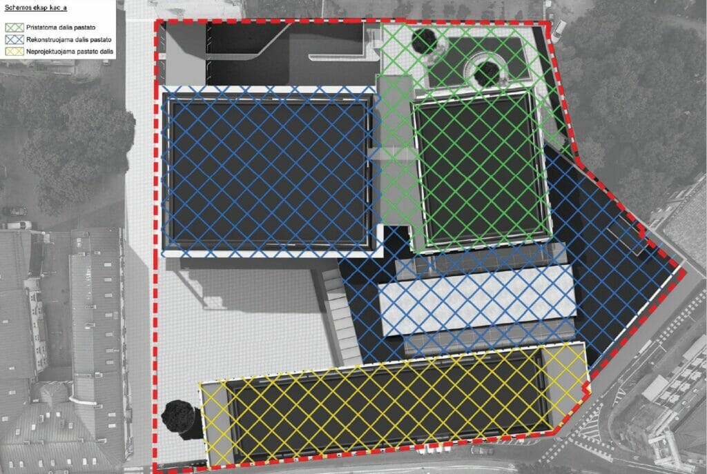 Vilniaus g. 33 / Palangos g. 4 (Vilniaus g. 33, Palangos g. 4) - Office center - visualization