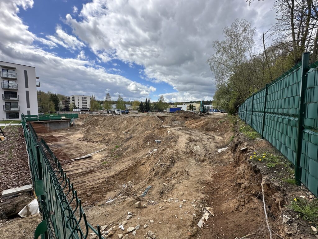 Metų laikai 2 etapas (Visorių g. 27) - Multi apartment - construction photos