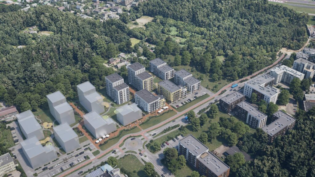 Metų laikai 2 etapas (Visorių g. 27) - Multi apartment - visualization