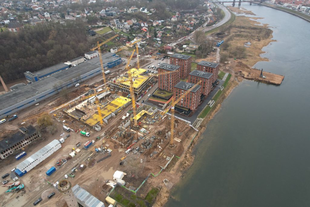 Verslo centras Hermanas (H. ir O. Minkovskių g. 41C) - Biroju centrs - būvdarbu attēli