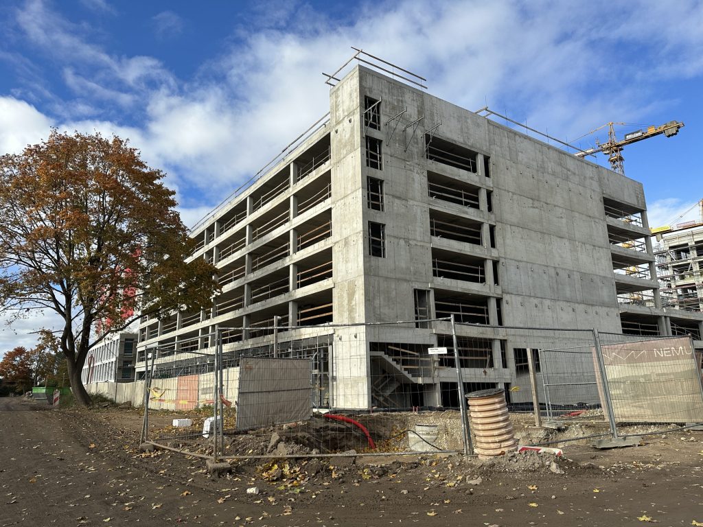 Verslo centras Hermanas (H. ir O. Minkovskių g. 41C) - Biroju centrs - būvdarbu attēli