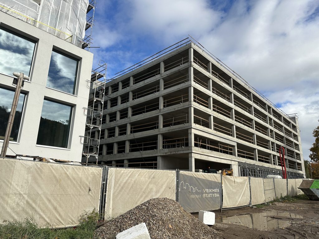 Verslo centras Hermanas (H. ir O. Minkovskių g. 41C) - Biroju centrs - būvdarbu attēli