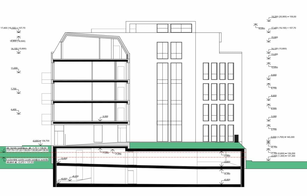 A. Vivulskio g. 29 (A. Vivulskio g. 29) - Multi apartment - visualization